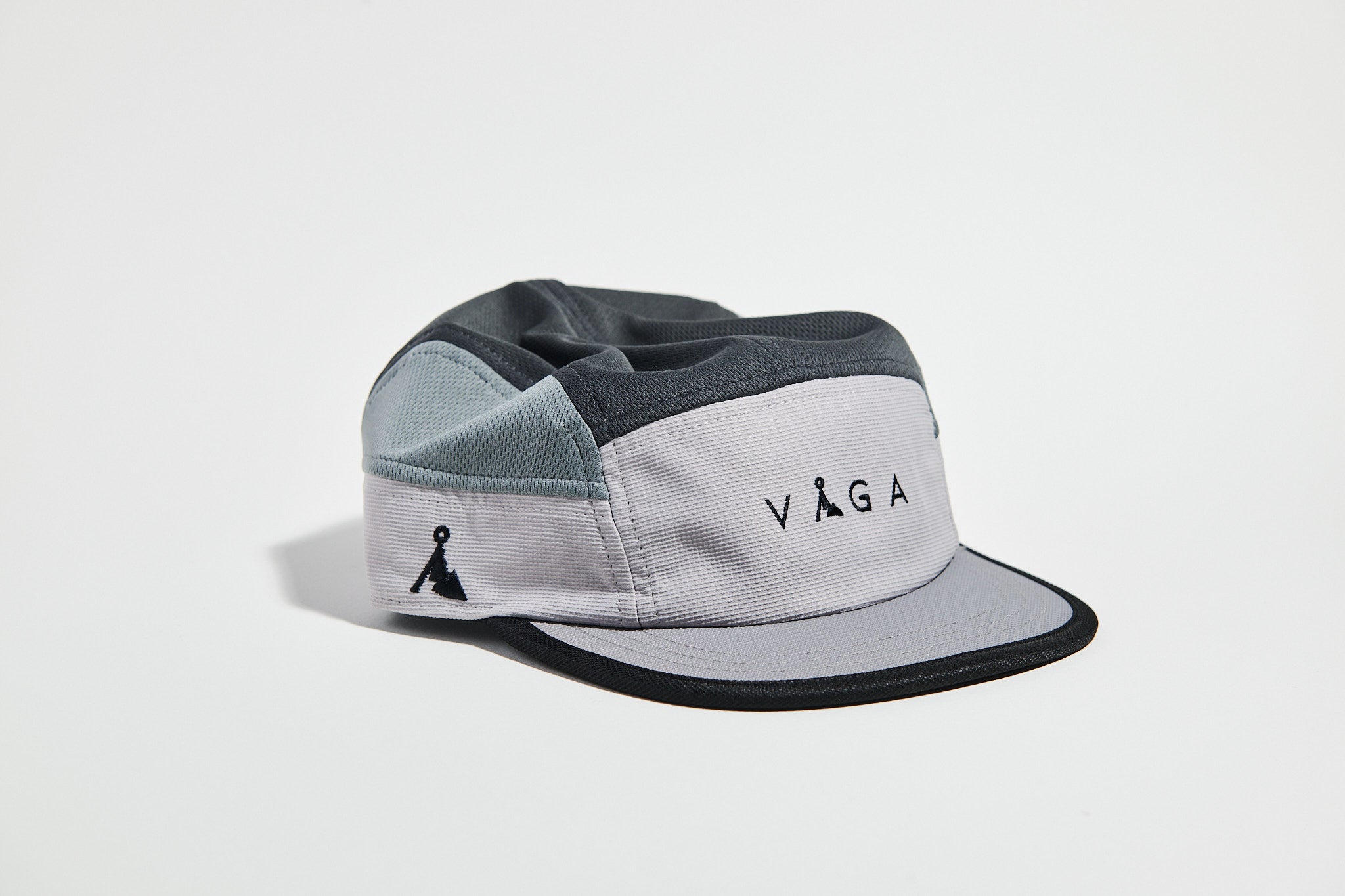 Mid Grey VÅGA Club Cap | 5-Panel Running Cap | SA – Team VÅGA South Africa